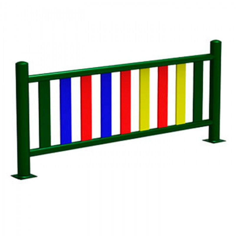 Tanca infantil d'acer en colors